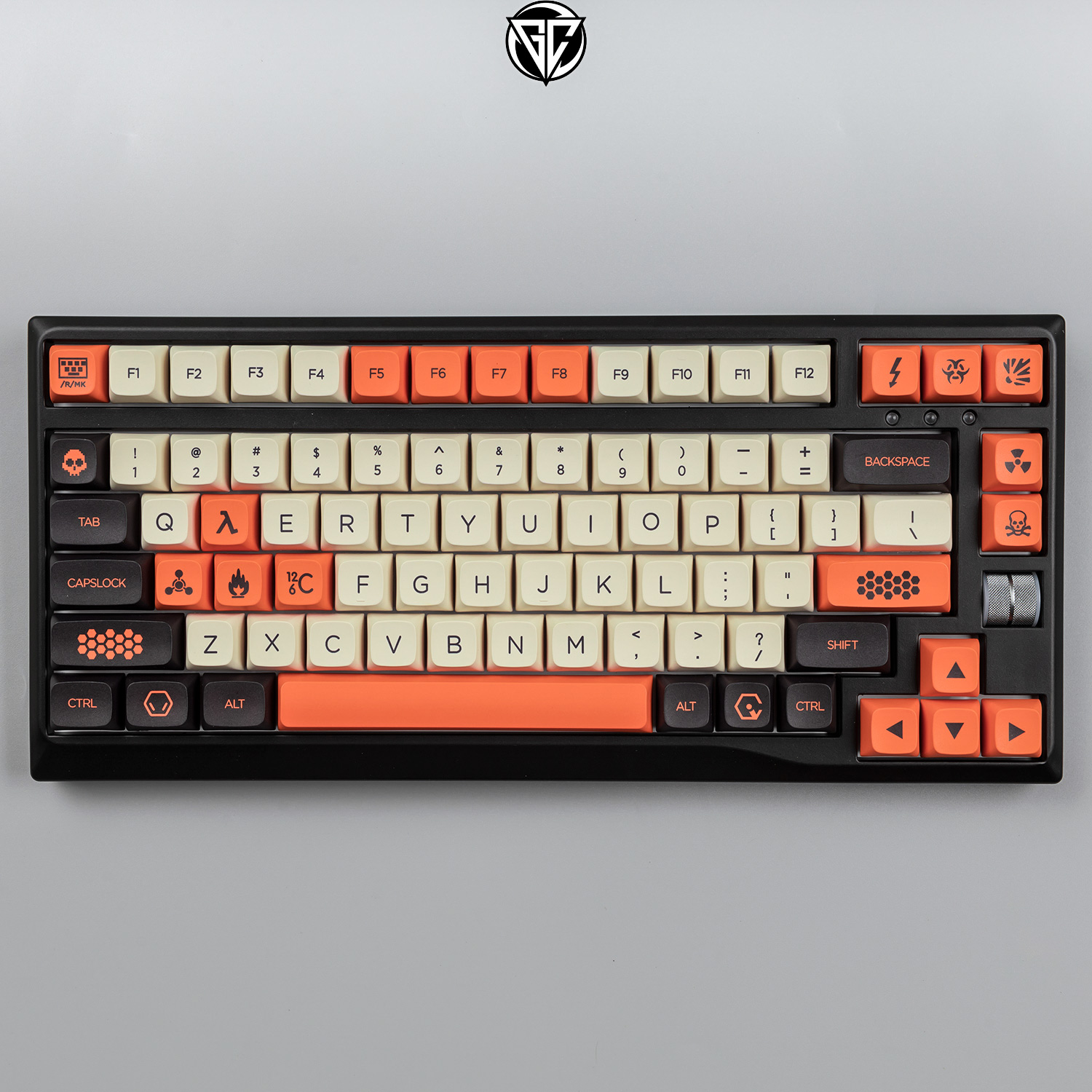 Keycap Carbon XDA 142 nút bàn phím cơ Thick PBT