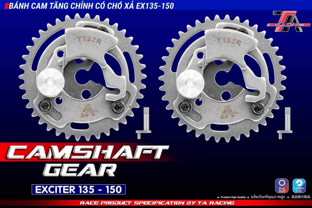 Bánh Cam TA racing-Wave dream-Mio-Exciter