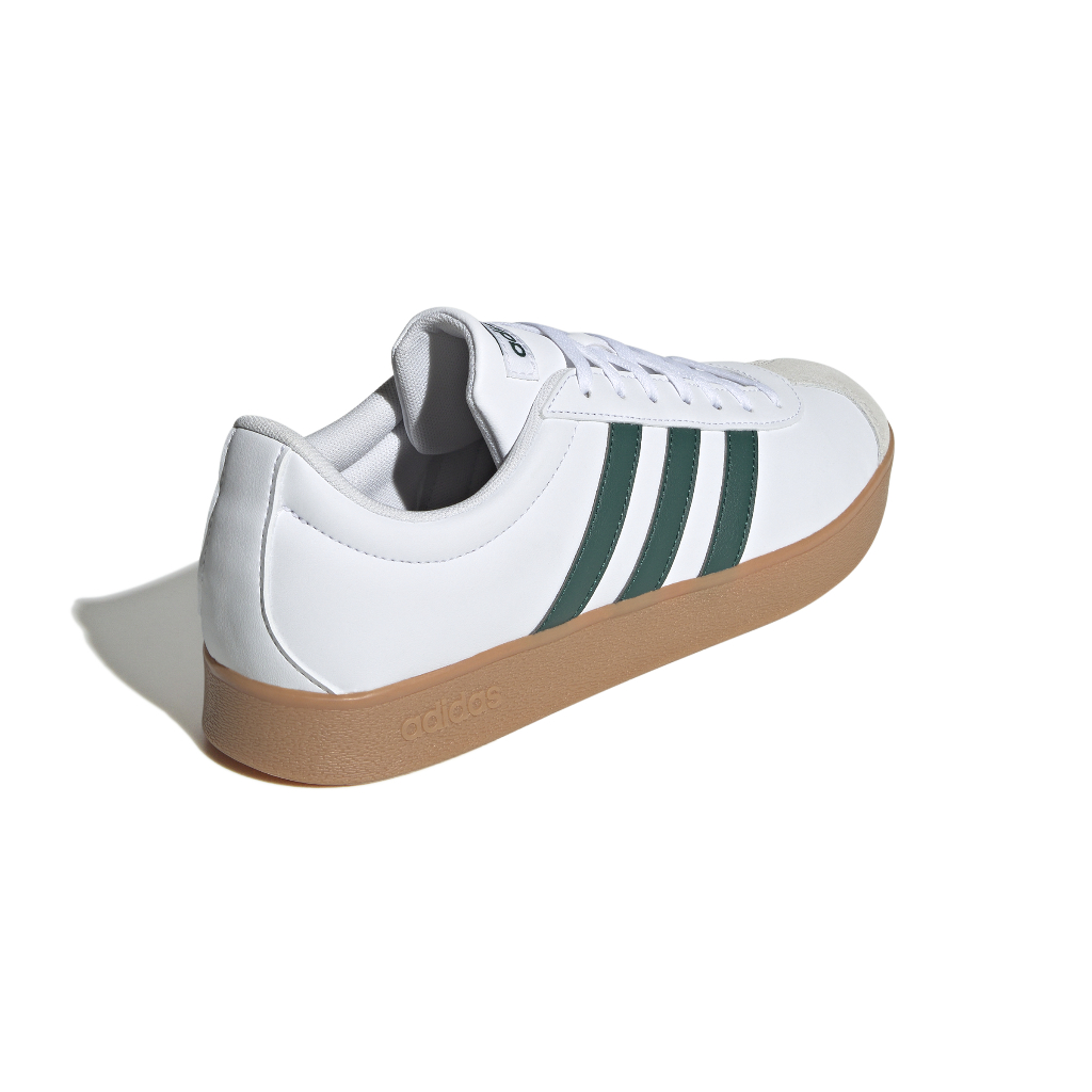 ★ADIDAS VL Court Base Cloud White Collegiate Green★ Adidas VL Court 3.0 SHOES in Court Green / Cloud White