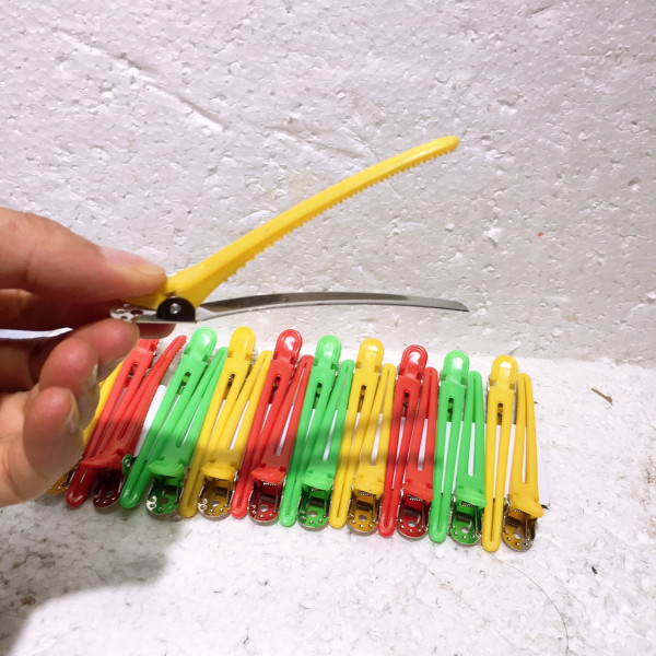 Bộ 3 kẹp mỏ vịt nhiều màu sắc