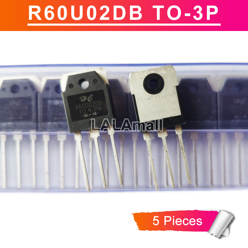 Lot De 10 Diodes F60UP20DN 60A 200V TO-3P - Originales Fairchild - Pour Réparations Électroniques