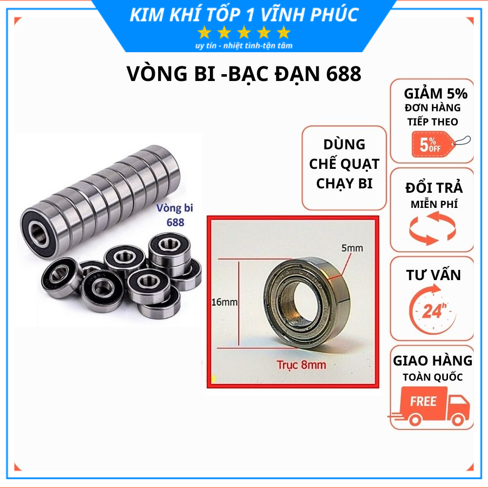 Vòng bi bạc đạṇ 688