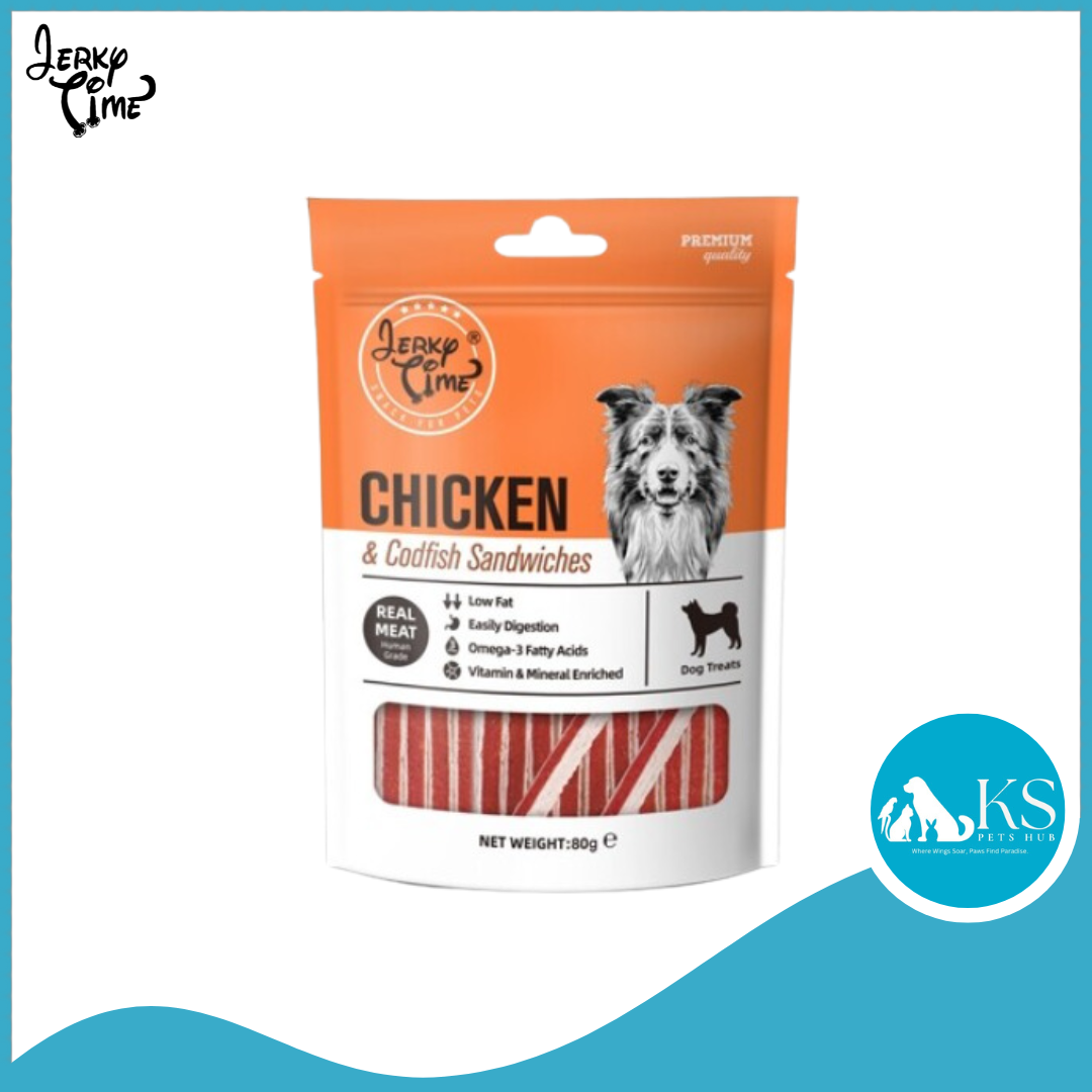 Jerky Time Dog Treats 80g Assorted Flavors Lazada Singapore