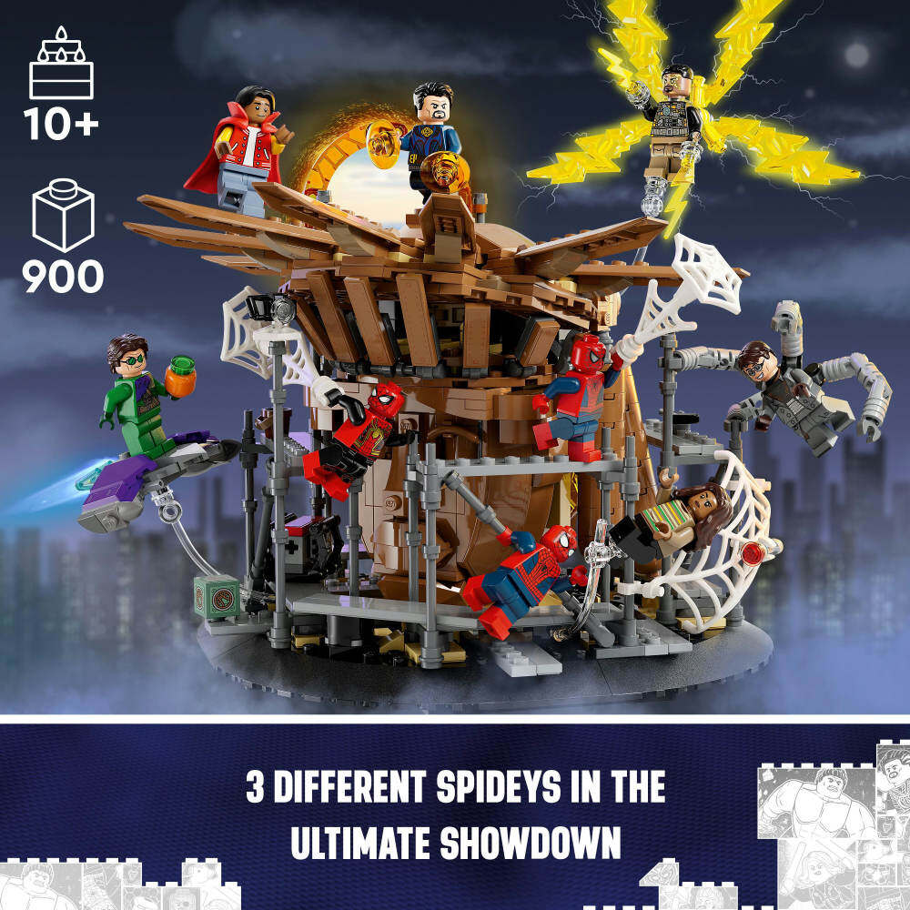 [100% chính hãng] LEGO 76261 Marvel Spider-Man Final Battle 10+ pcs  LEGO lắp ráp đồ chơi
