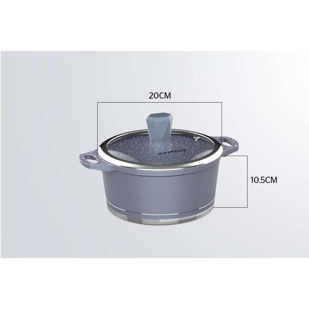 NỒI VÂN ĐÁ ĐÁY TỪ SUNHOUSE MAMA SHG2020MMA