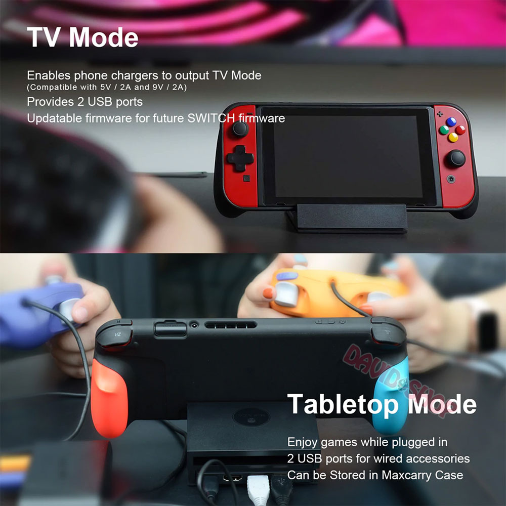 Skull & Co. - SteamDock & Jumpgate Dock cho Steam Deck, Nintendo Switch, smartphone, MacBook...
