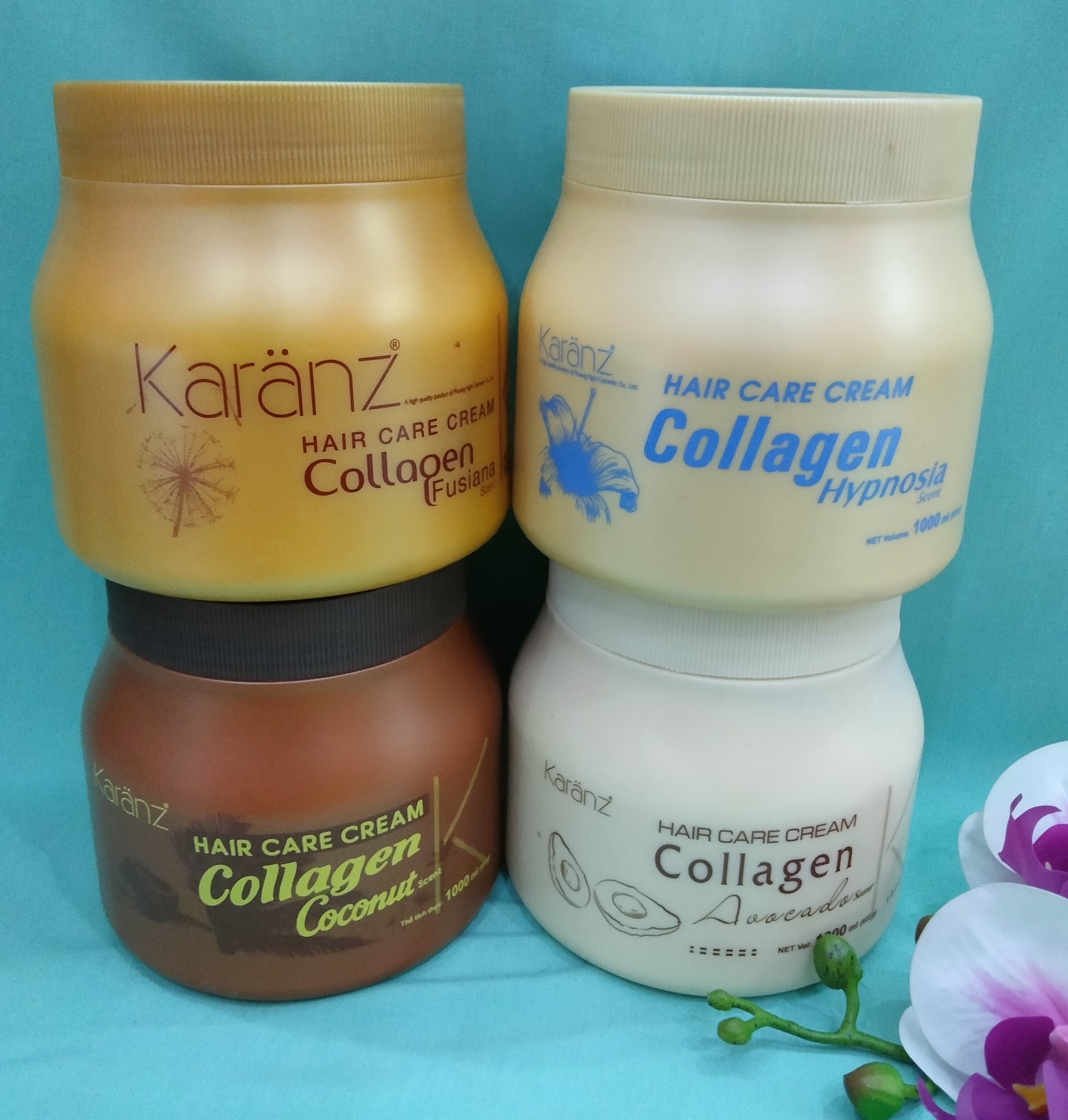 Hấp dầu collagen Karanz 1000ml - Trường Thọ, TĐ