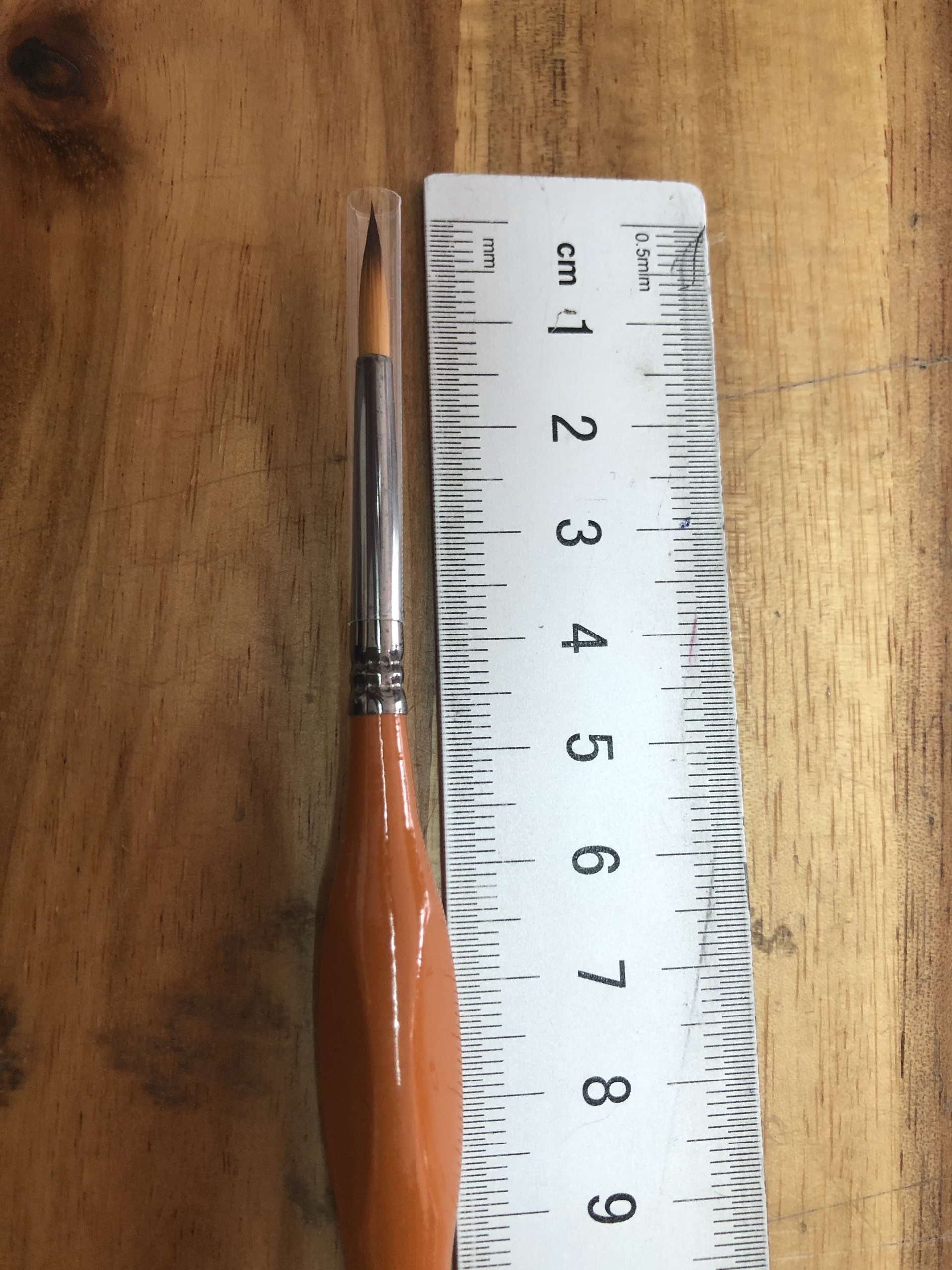 Cọ vẽ Hand, các số