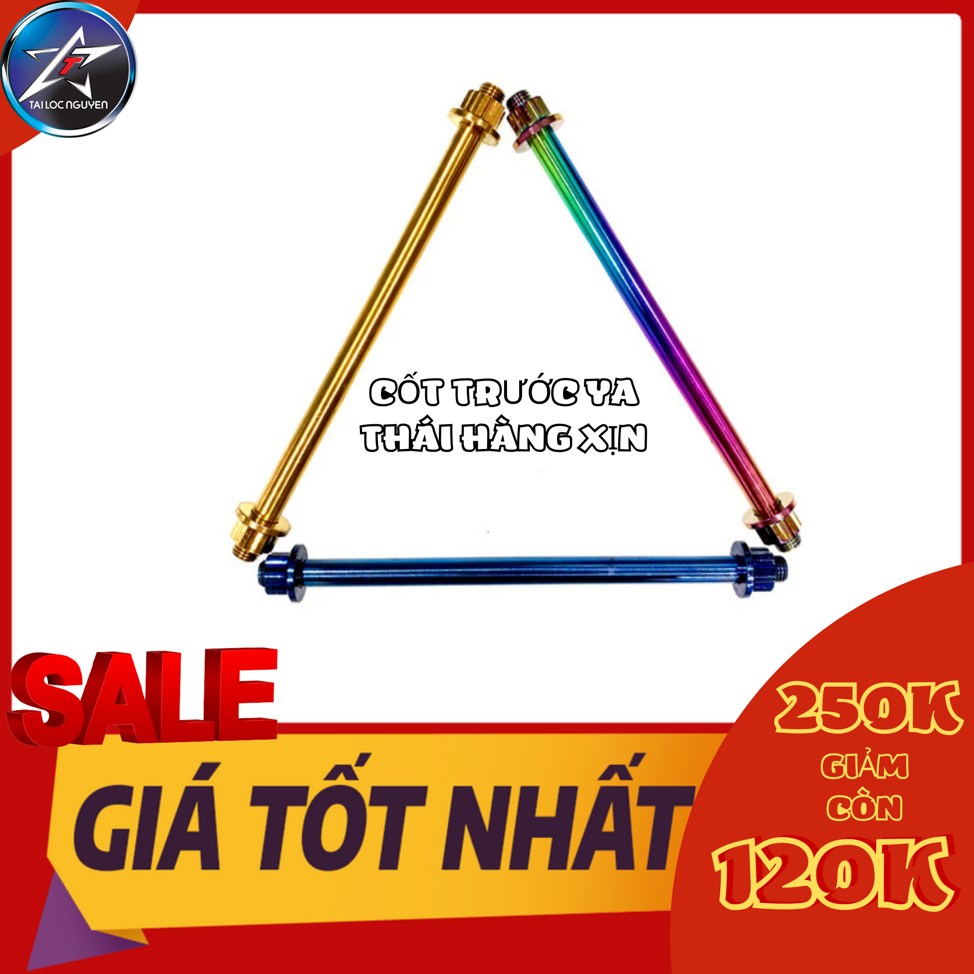 [SALE] CỐT TRƯỚC 10li MÀU GẮN CHO DÒNG XE YA
