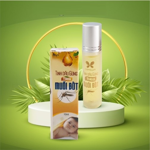 Tinh Dầu Gừng Thoa Muỗi Đốt Cao Cấp 10ml