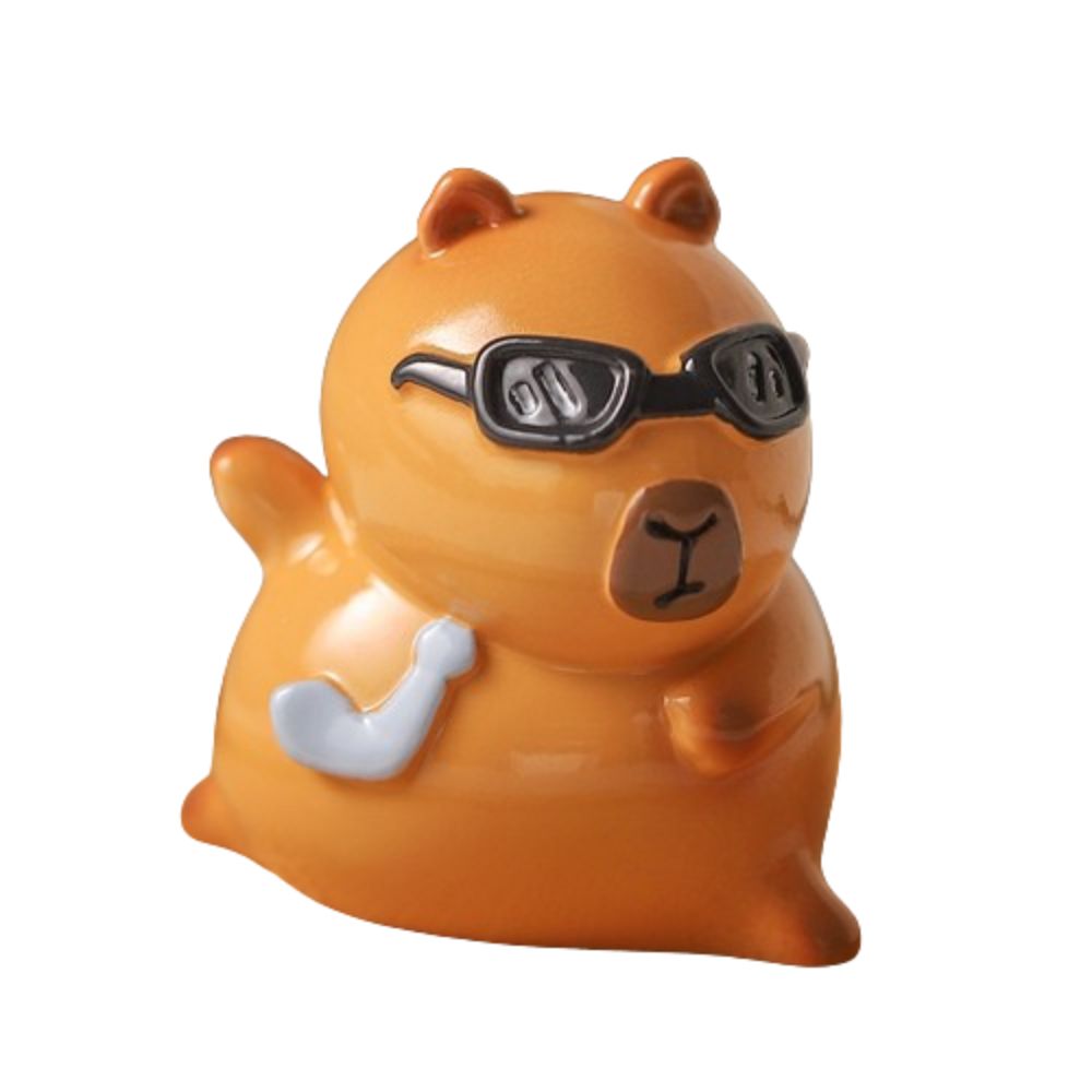 QUANIAN Figure Capybara Figure Toys Cute Cartoon Capybara Animals quanian-figure-capybara-figure-toys-cute-cartoon-capybara-animals