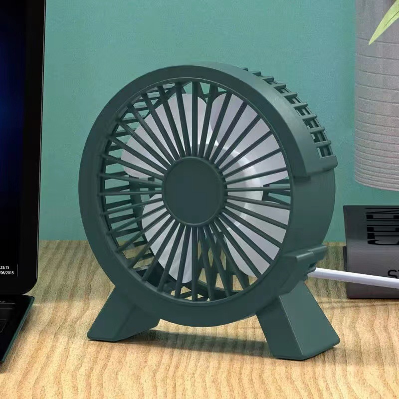 USB Fan 5 Inch Mini Silent Desk Fan Desktop Small Electric Fan USB