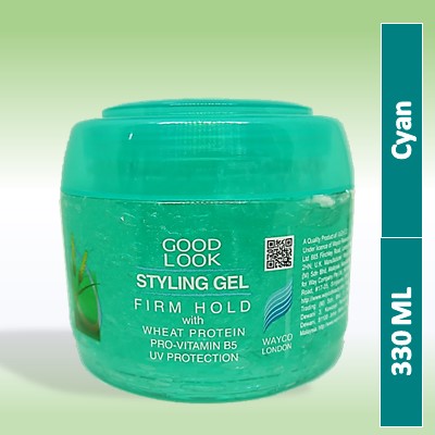 6 Tubs] Good look Wayco London Firm Hold Wheat Protein Pro-Vitamin B5 UV Protection  Hair Styling Gel 330ML | Lazada Singapore