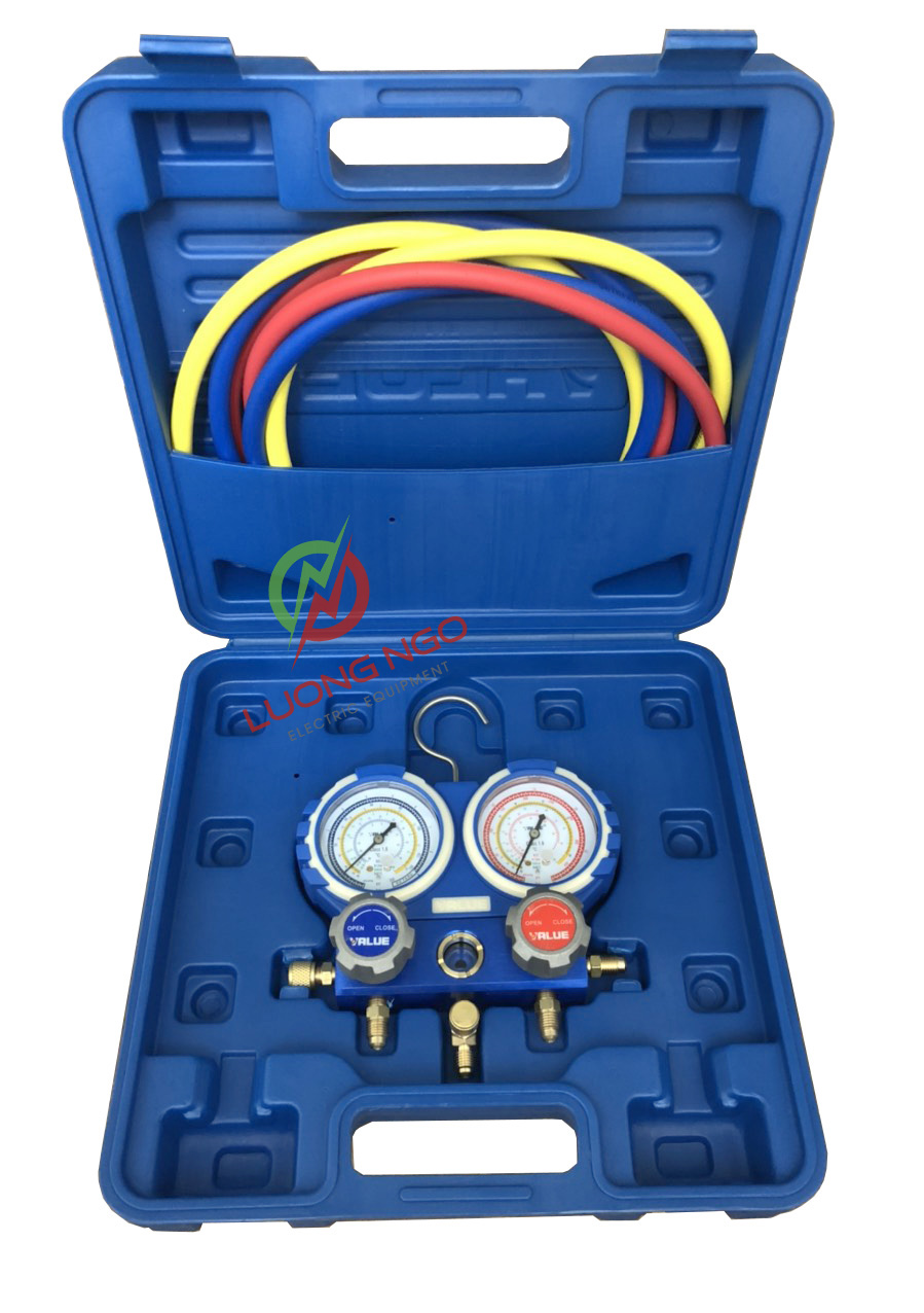 Đồng hồ gas R22 đôi VALUE VMG-2-R22-B