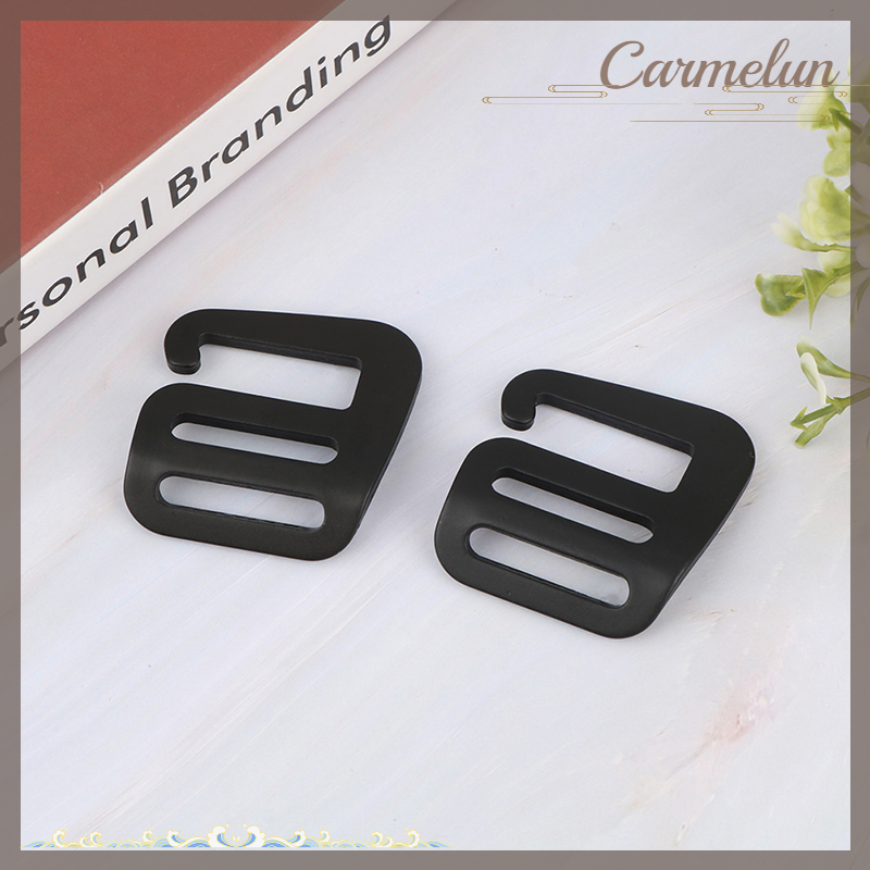 [Carmelun] 2Pcs Aluminium G Hook Quick Release Buckle Diy Backpack Hardware Buckle Accessories