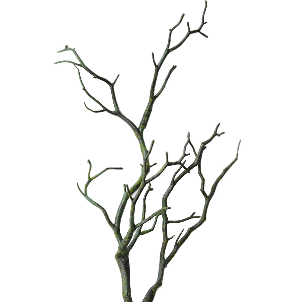 1Pc 35cm Artificial Branch Plastic Tree Dried Plant Home Wedding Party Decor