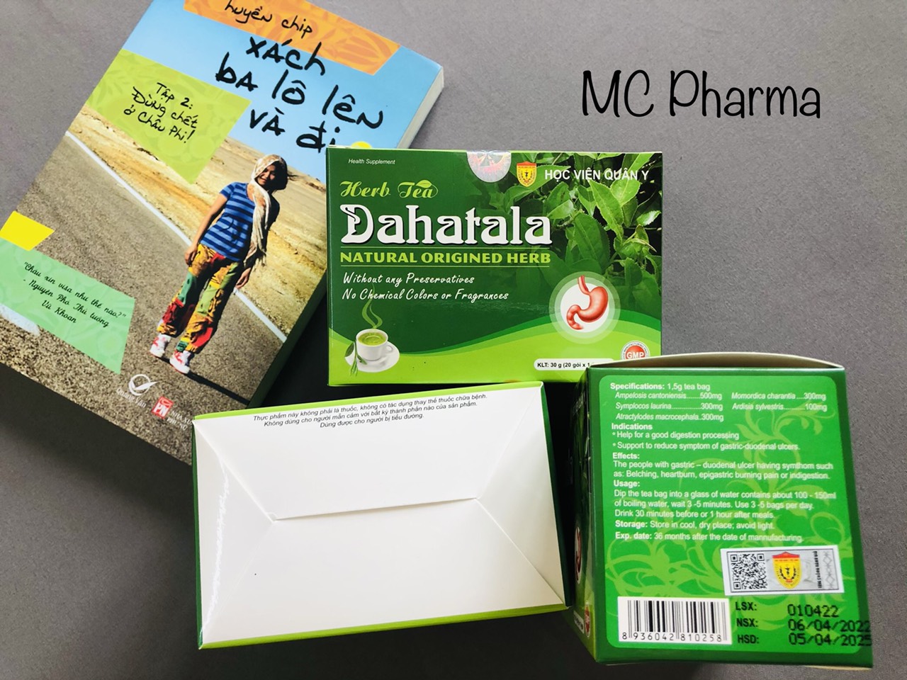 {Chính Hãng} Trà Dahatala Học viện quân y {Hỗ trợ giảm viêm loét dạ dày}