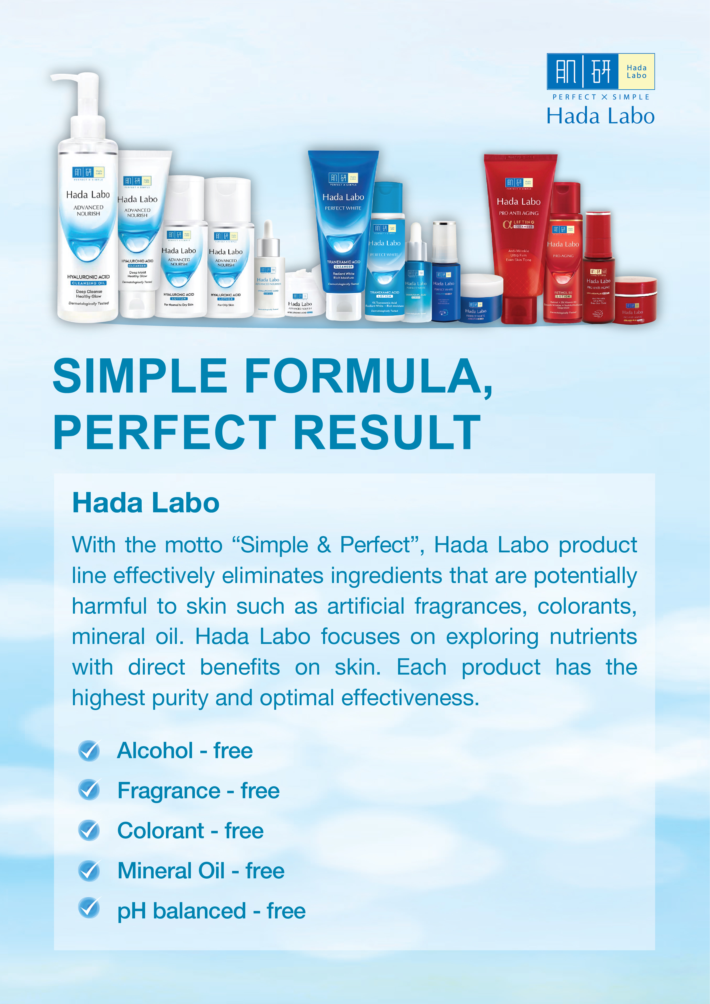 Rohto Mentholatum Hada Labo Advanced Nourish Lotion/Toner For Normal to Dry Skin 100ml. 
