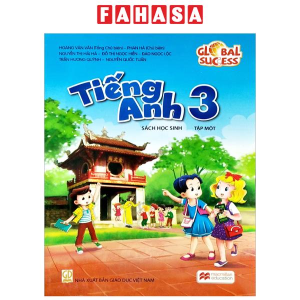 Fahasa - tiếng anh 3 - global success - tập 1 - sách bài học
