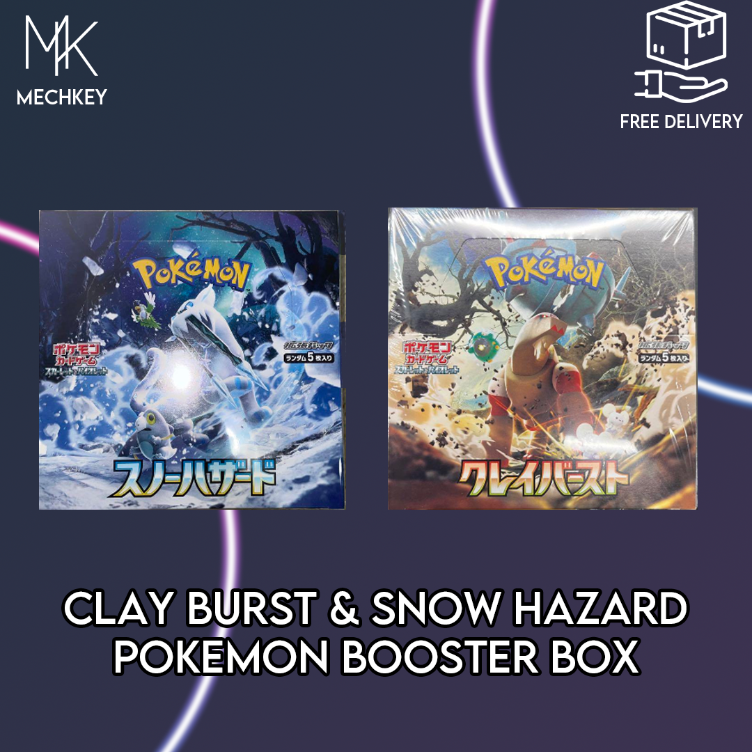 Pokmon TCG Lot Excellent Condition Pokemon TCG Japanese Complete AR Set -  24 Cards From Clay Burst & Snow Hazard (2023) Used Pokemon Card Lot  Excellent Condition