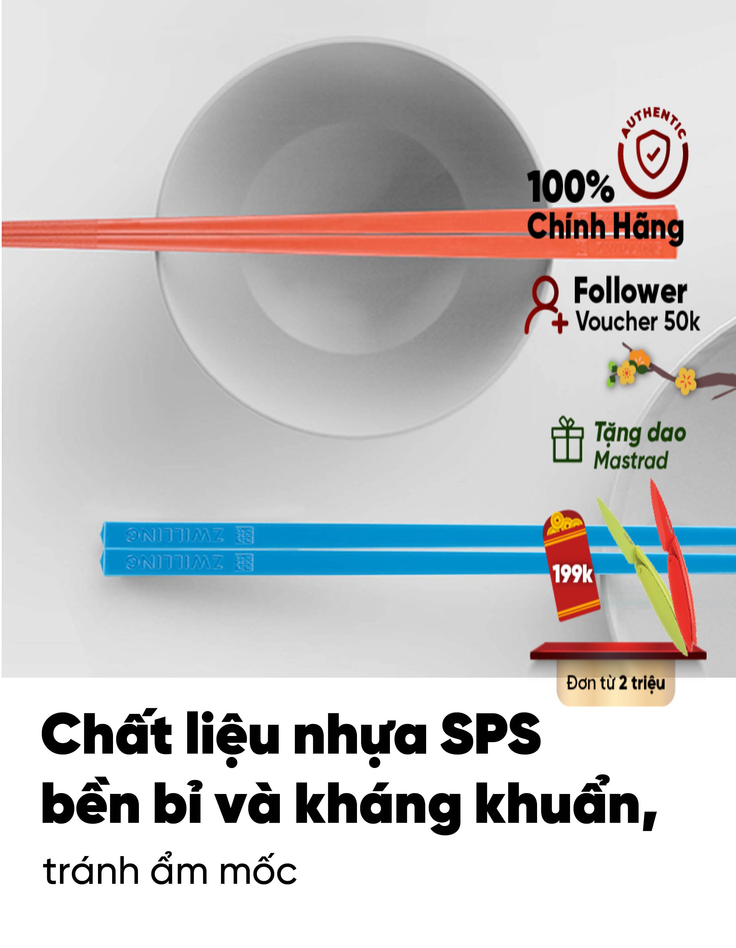 ZWILLING - Bộ Đũa Ăn - 6 Cặp