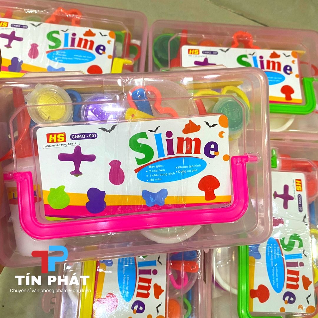 Bộ đồ chơi silme chất nhờn ma quát