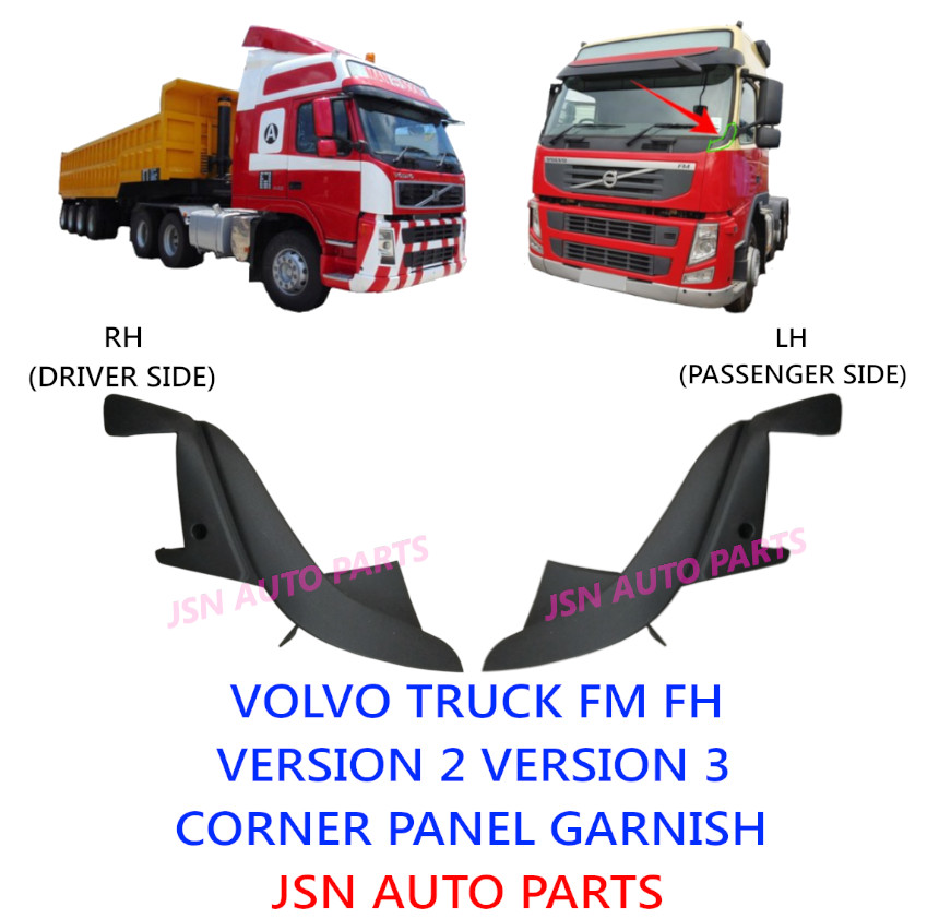 J113S14 VOLVO TRUCK FM FH V2,V3 CORNER PANEL GARNISH | Lazada