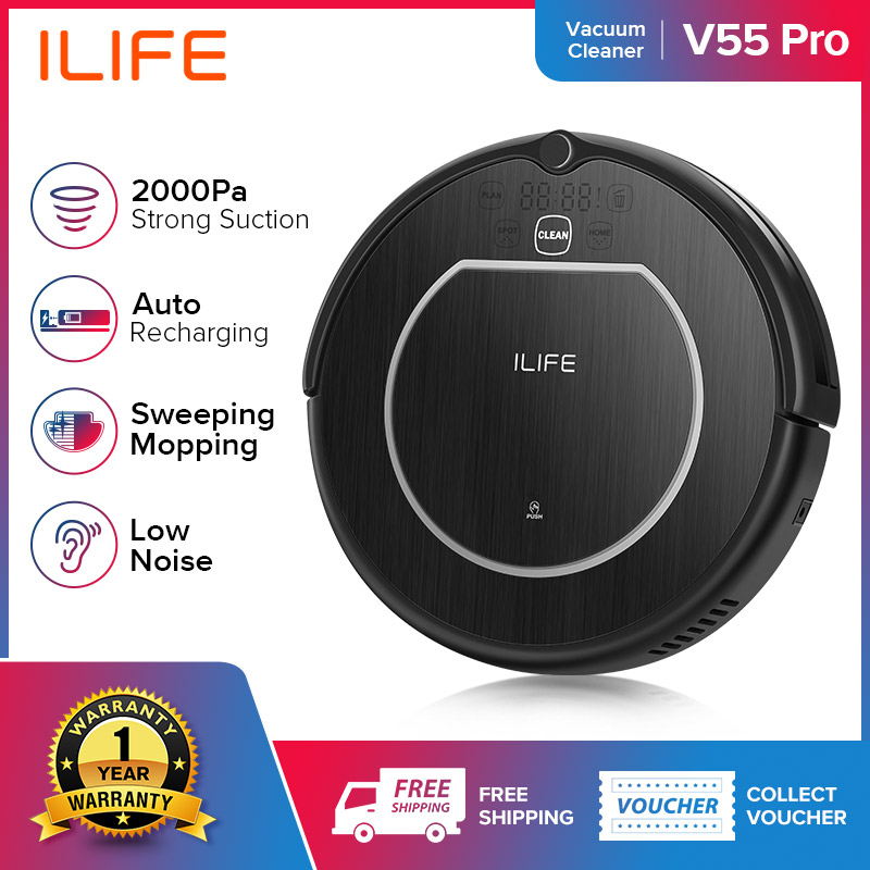 ILIFE V55 Pro Robotic Vacuum Cleaner 2 