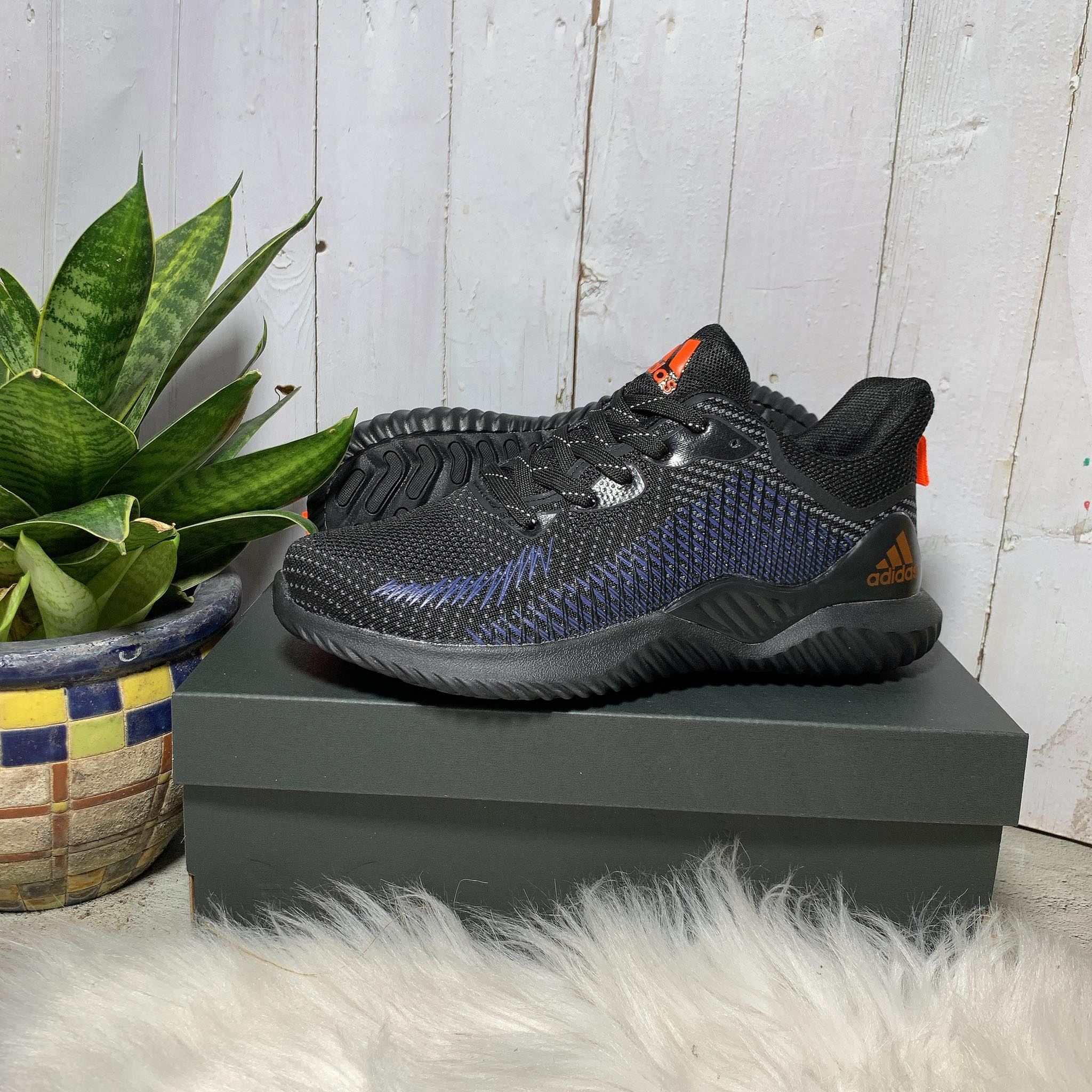 [HCM]Giày Sneaker Thể Thao AlphaBounce Đen Full Chất Lượng - Giày Đế Cao [ Tặng Box ]