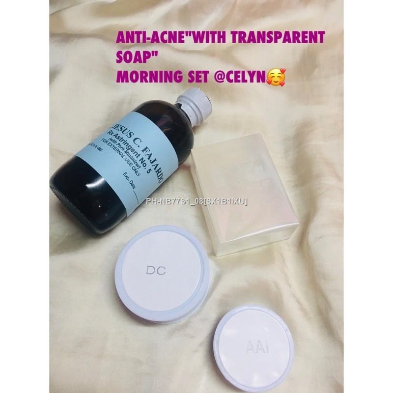 Anti Acne Morning Set With By Dr Fajardo Lazada Ph