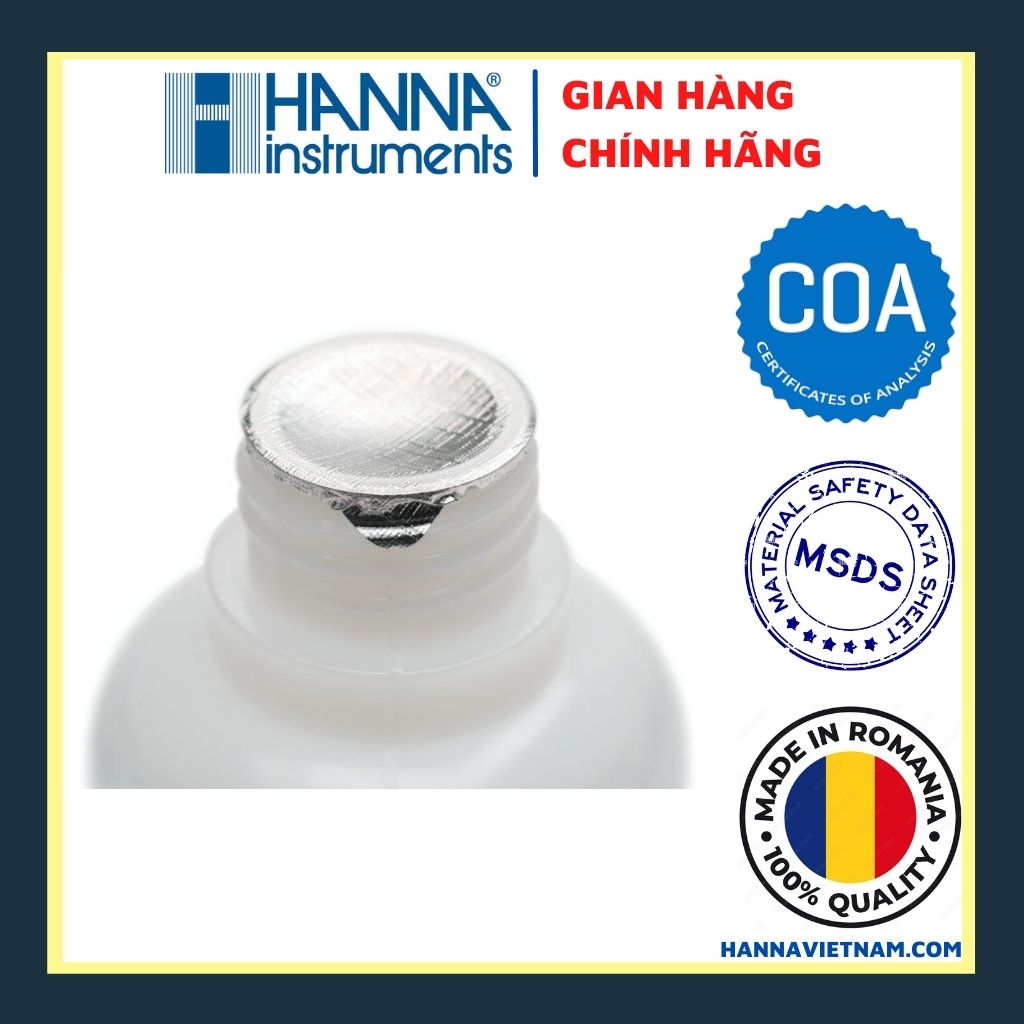 HI7004L pH 4.01 Calibration Solution (500 mL) , HANNA