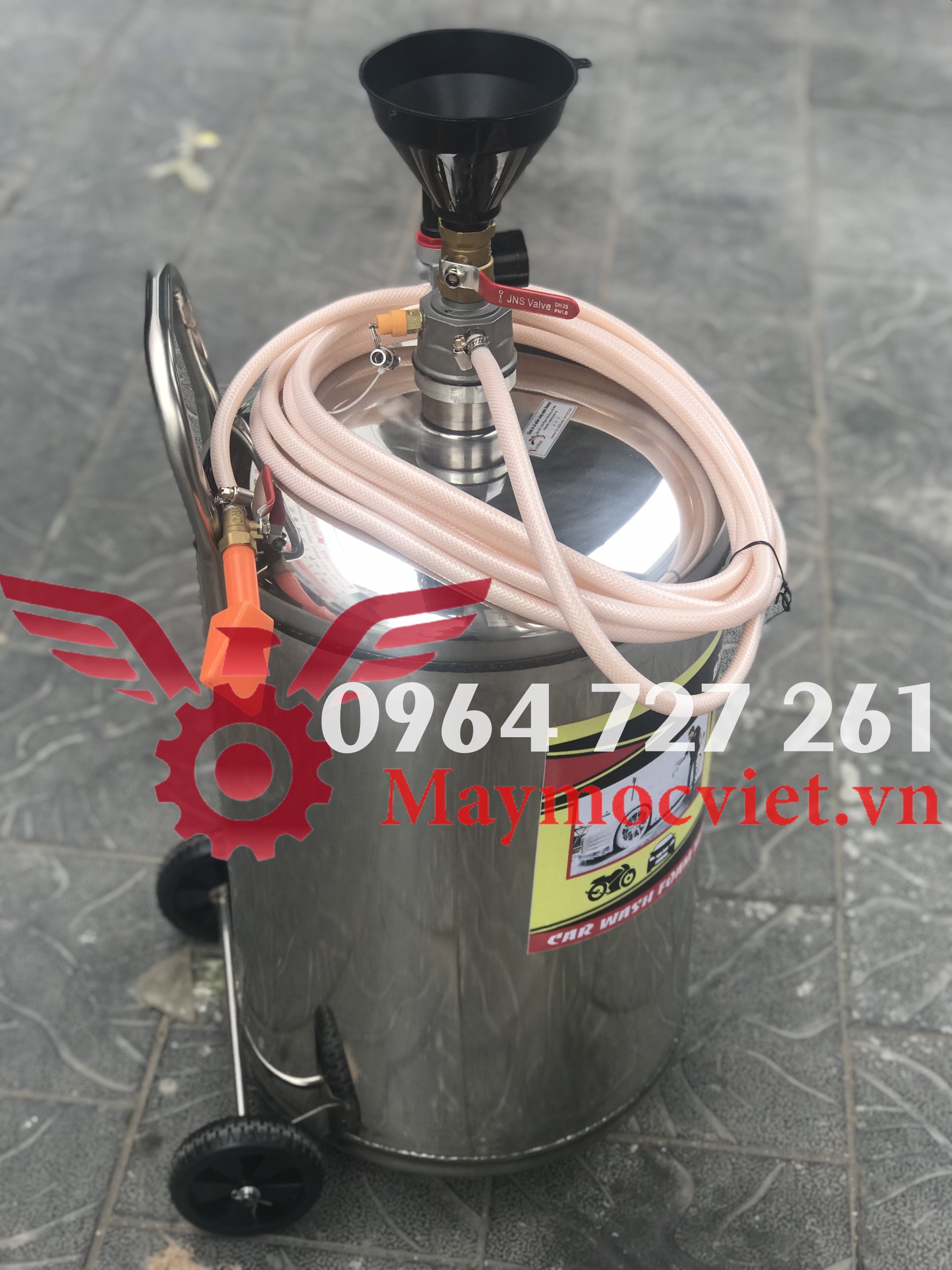 Bình phun bọt tuyết rửa xe 80L Jetta