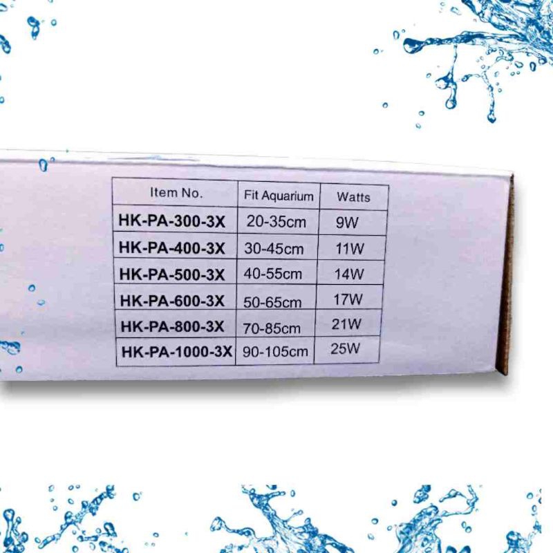LAMPU LED AQUARIUM HIKARI HK PA 400 3X