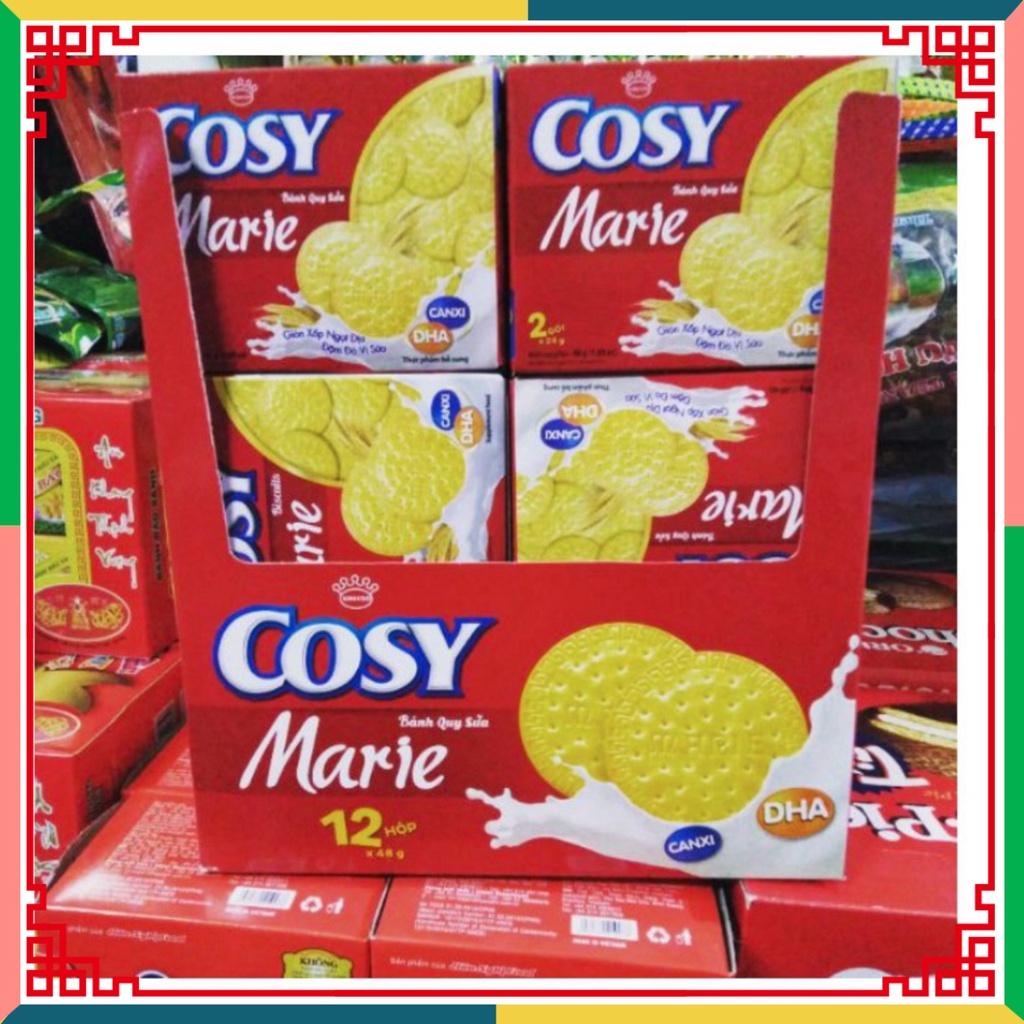1 lốc hộp bánh cosy lễ 48g