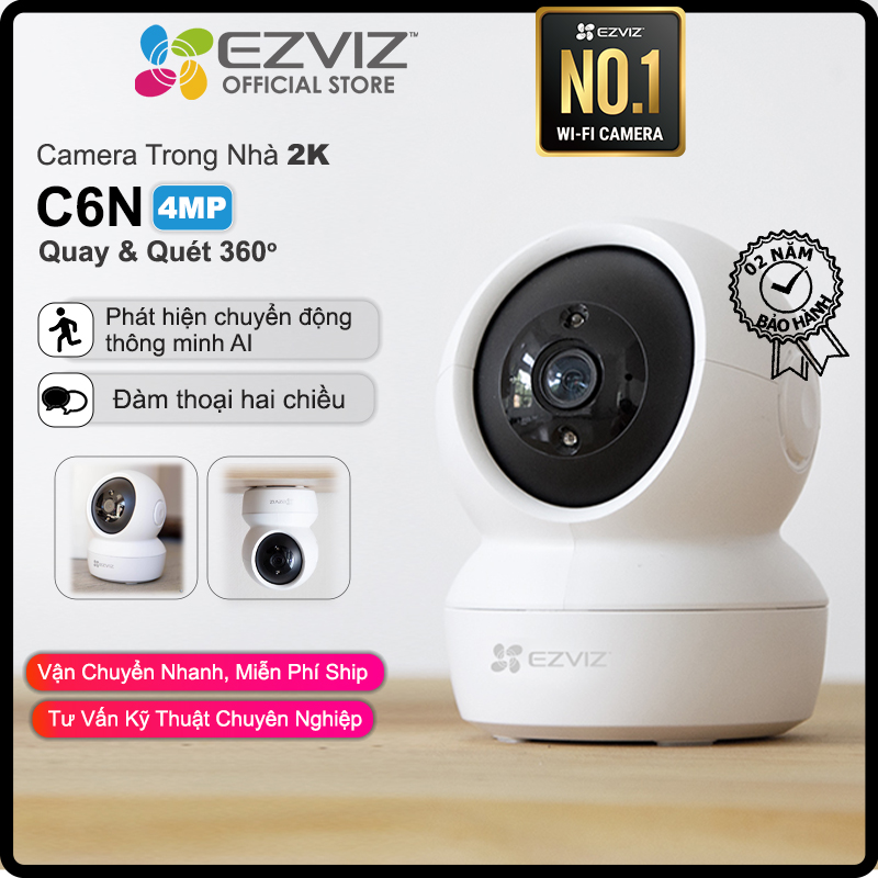 Camera Wifi thông minh EZVIZ CS-C6N-A0-1C2WFR (C6N 1080P)