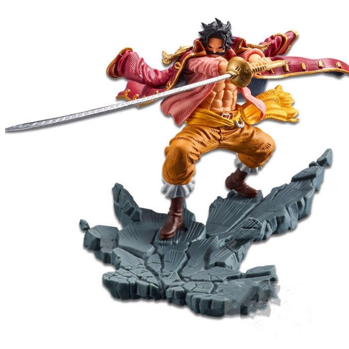 One Piece Anime Action Figure Edward Newgate Vs Gol D Roger Duel Collection Souvenirs Model Toy Birthday Xmas Gifts For Ks