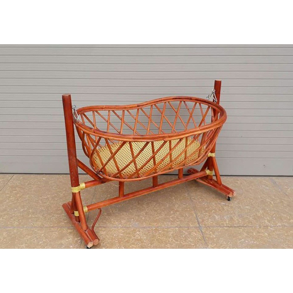 [FREESHIP MAX + MÃ GIẢM GIÁ] - Nôi mây chõng mây cho bé từ 0 -10tháng sp 99