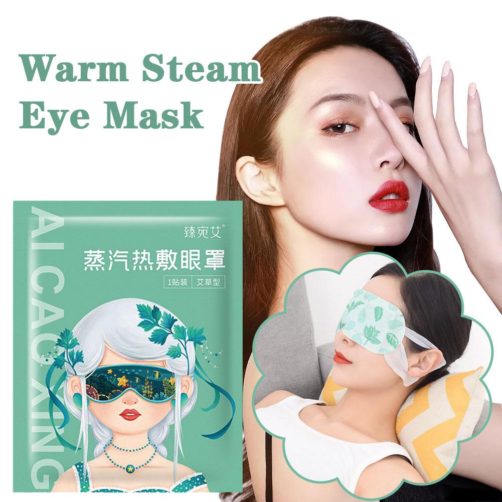 1Pcs Warm Steam Eye Mask Disposable Steam Sleep Mask Hot Care Eyes ...