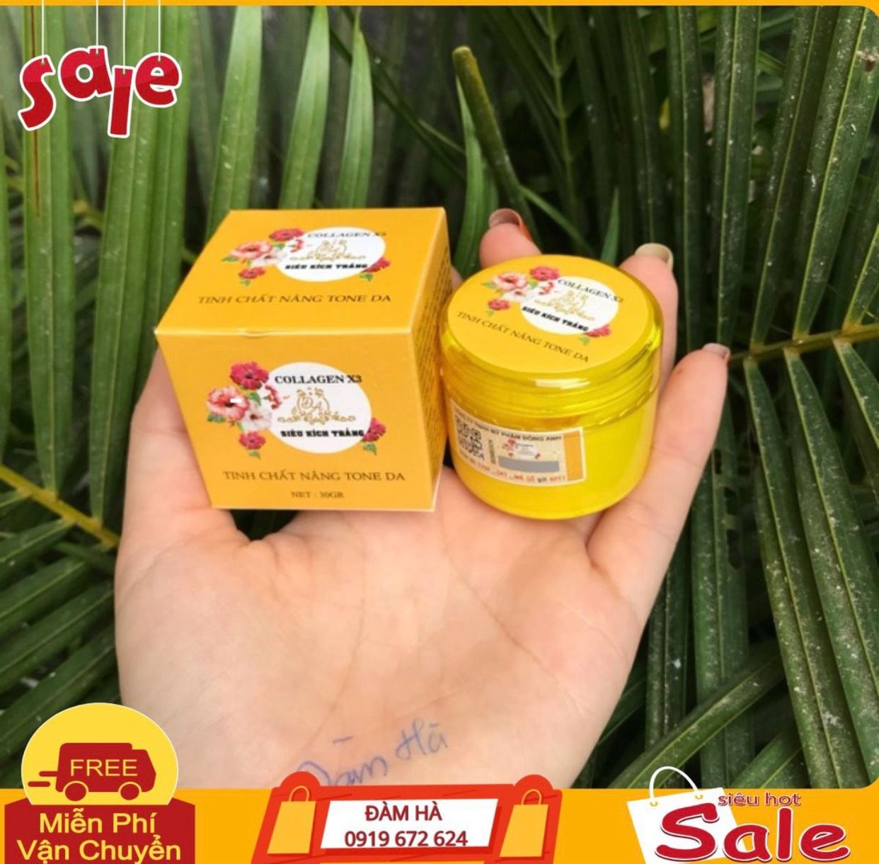 Kích Trắng Collagen X3 Đông Anh