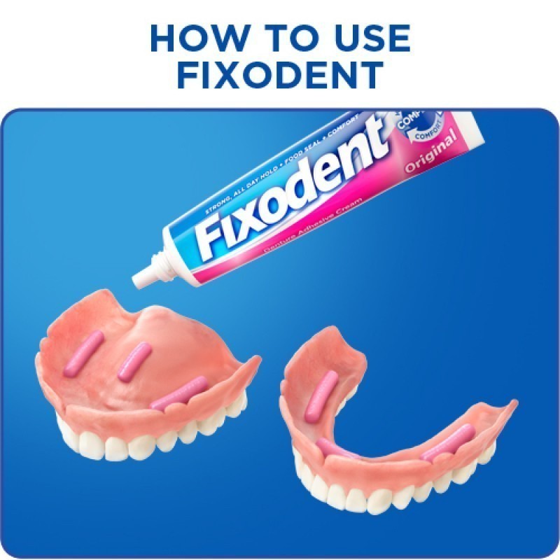✅ Keo Dán Răng Fixodent (USA) | Dán Hàm Giả -VT0311 - Y Tế Vạn Thành