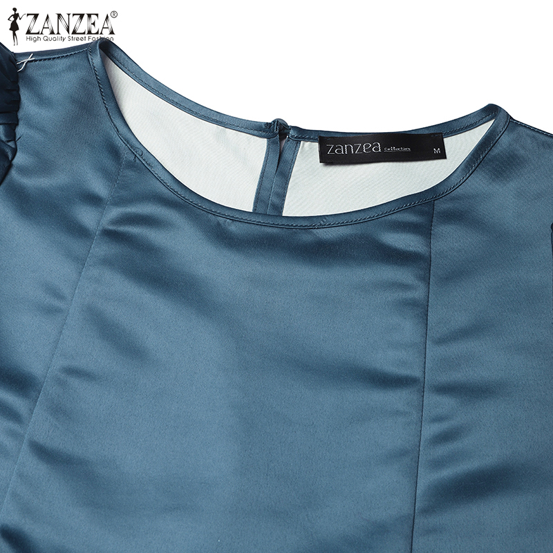 ZANZEA%20Korean%20Style%20Womens%20Ladylike%20Wedding%20Satin%20Fabric%20Knee%20Length%20Dress%20Elegant%20Flore%20Print%20Dresses%20-%20Image%207