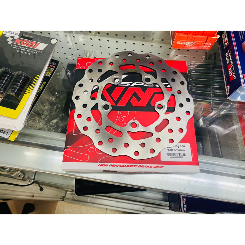 Đĩa Thắng Sau Ex150 / Ex155 ( Size 220MM 5 Lổ ) Mẫu King Speed >>>>