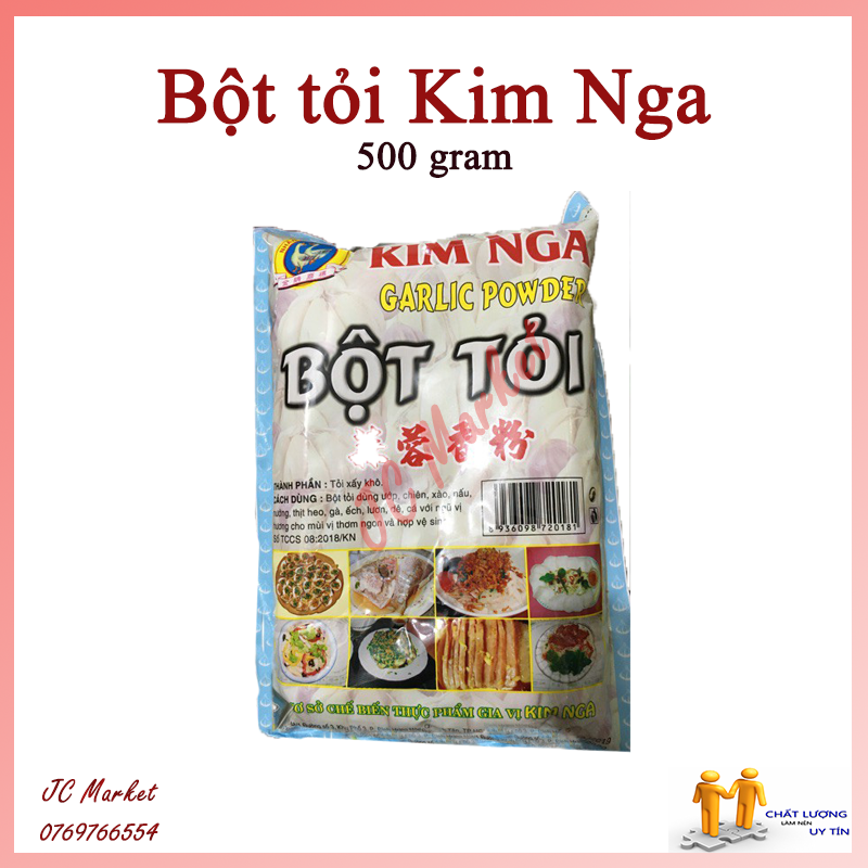 Bột Tỏi Đặc Biệt hiệu Kim Nga gói 500gram