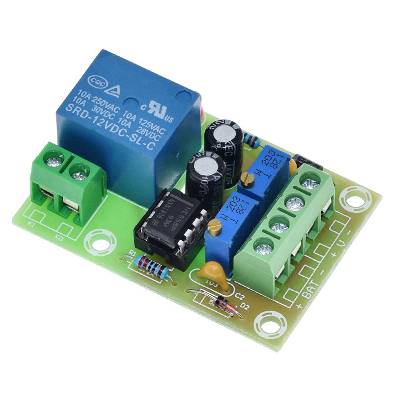 XH-M601 Battery Charging Control Board Panel Automatic Charging/Stop Switch 12V Intelligent Charger Power Control Module