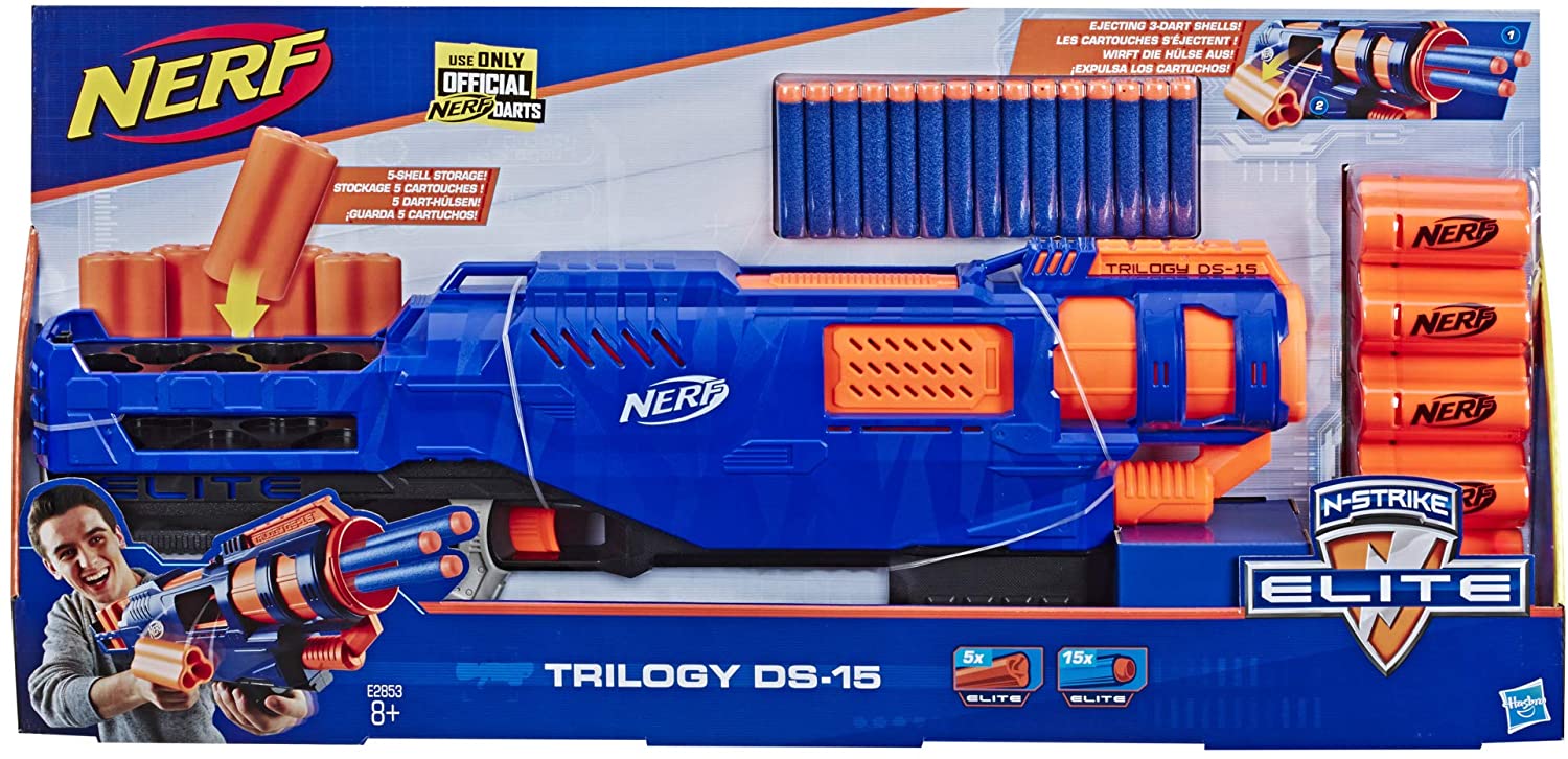 Nerf elite deals trilogy