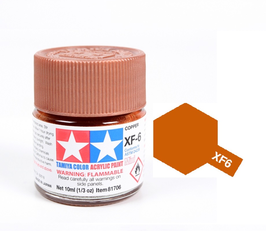 Acrylic ( XF1 ~ XF20  ) sơn mô hình gốc nước 10ML Tamiya