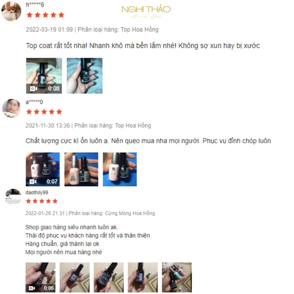 Combo Base top cứng móng hoa hồng