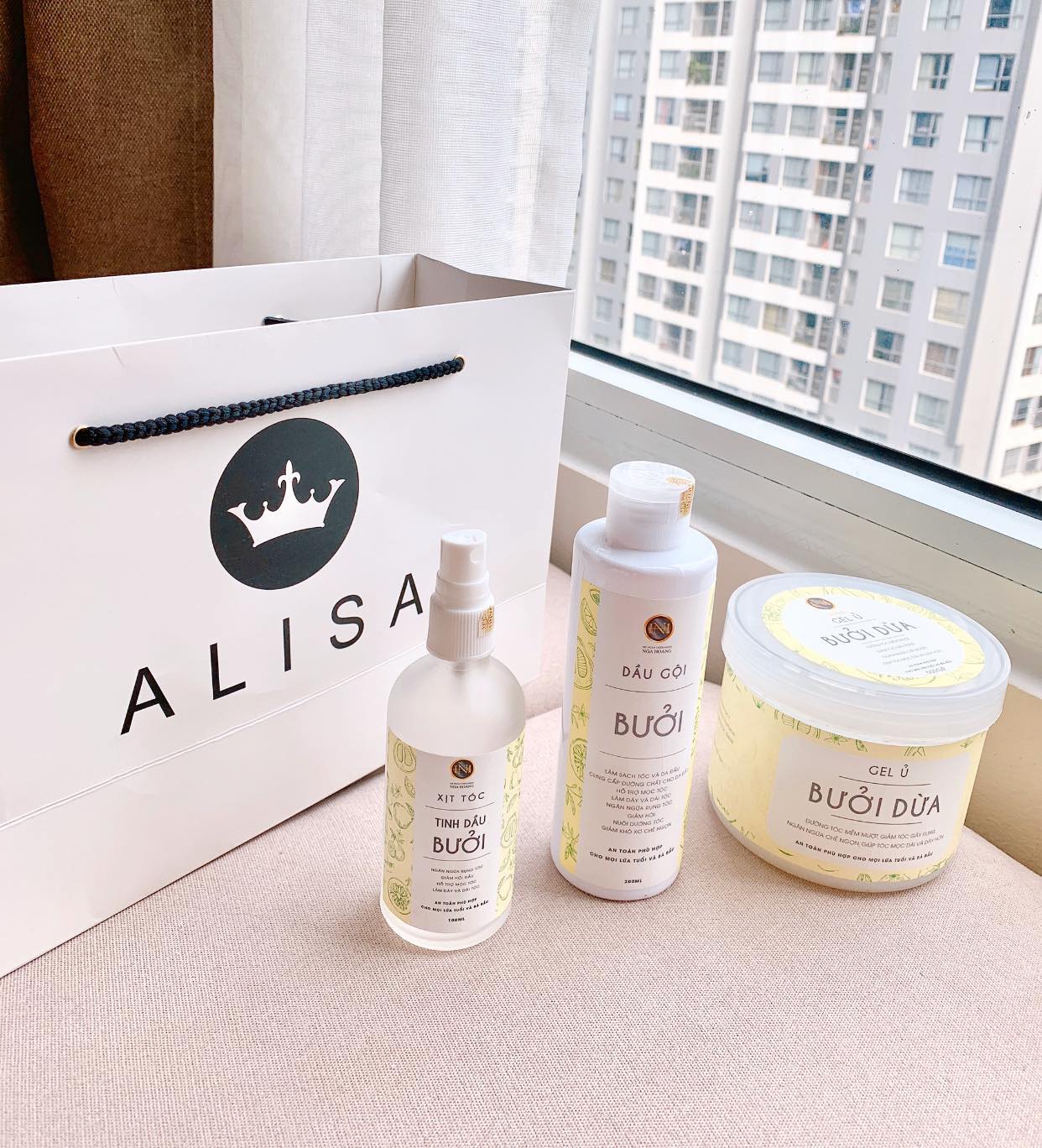Bộ dầu gội bưởi - ALISA