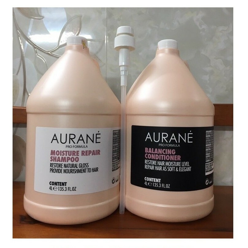 Dầu Xả Aurane Protein Moisturizing 4000ml Mở Biểu Bì Tóc