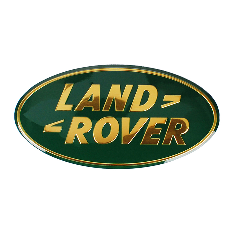 Aluminum Car Body Side Emblem Sticker for Land Rover Discovery Range Rover Defender Freelander EVOQUE Tail Box Badge Decals Accessories